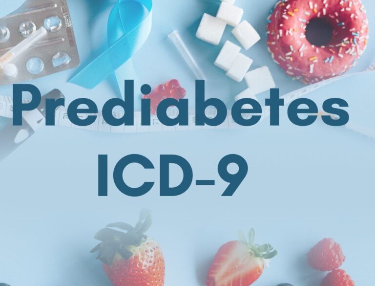 Prediabetes ICD-9