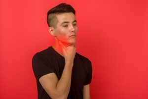 Muscle Cramp Under Chin