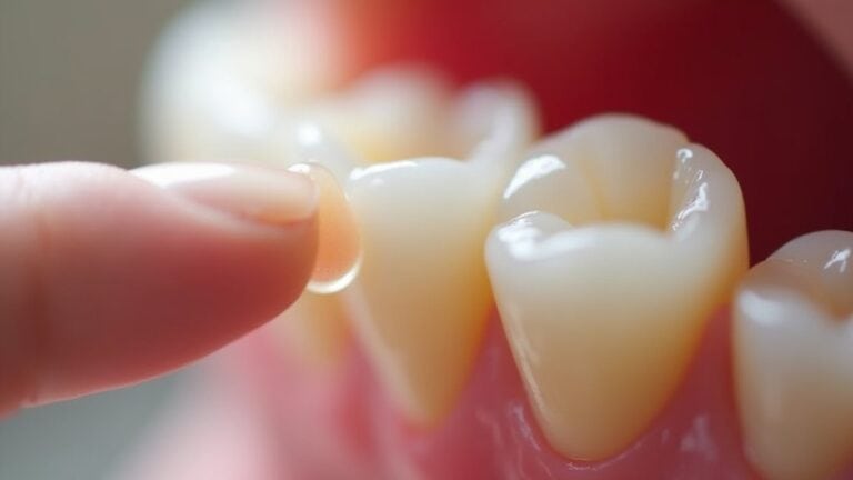 apply orajel to tooth