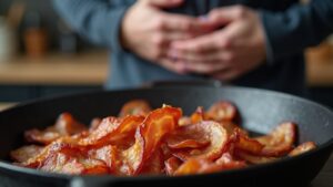 bacon causing gastrointestinal distress