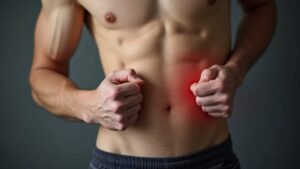 left pelvic pain male