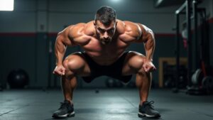 master explosive burpee jumps