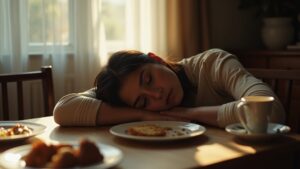 postprandial somnolence metabolic factors alertness strategies