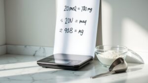 potassium milliequivalents conversion guide