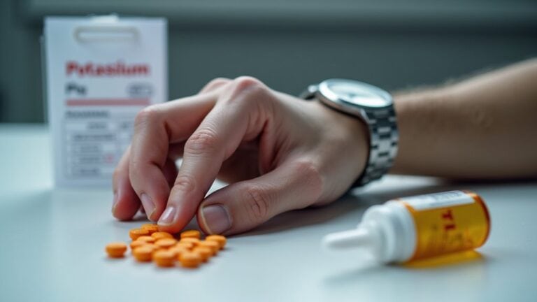 potassium overdose symptom signs