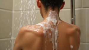 proper back washing technique