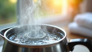 sanitizing water temperature required