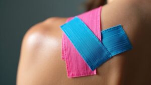 therapeutic tape application technique