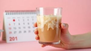 thick mucus during menstruation