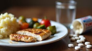 tums timing around meals