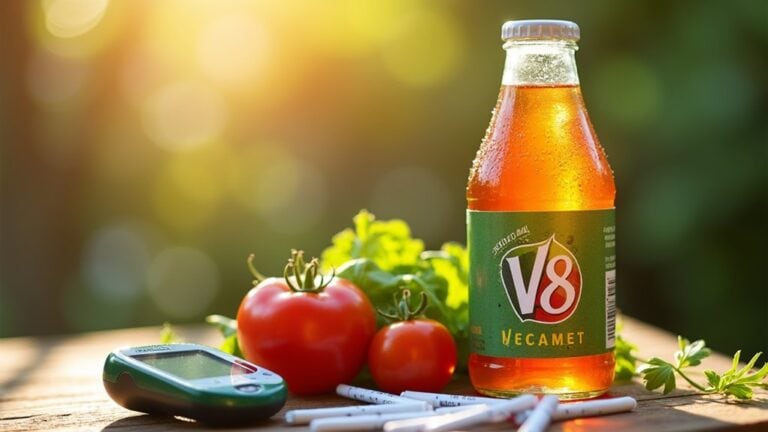 v8 juice and diabetes compatibility