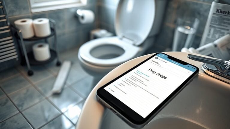 diarrhea during prep concerns