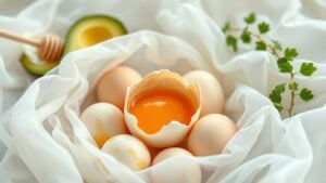 eggs enhance hair health