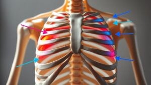 eight rib pain causes