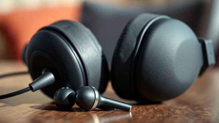 hearing health earbuds versus headphones