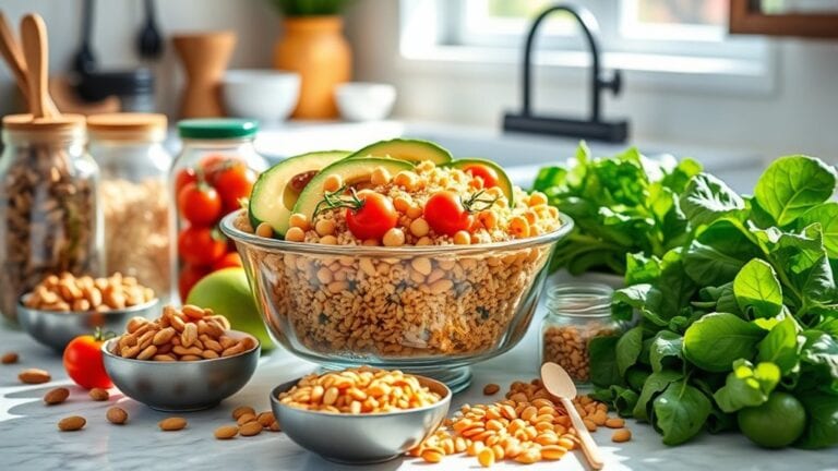 high protein plant based meals