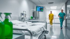 hospital c diff diarrhea prevalence