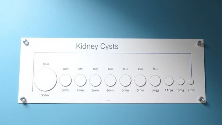 kidney cyst size implications