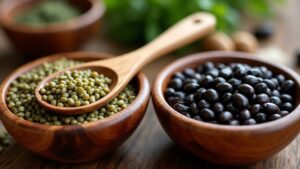 lentils or black beans