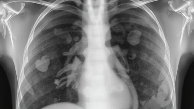 lung imaging angle findings