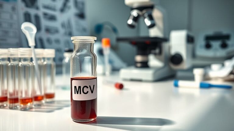 mcv blood test abnormalities