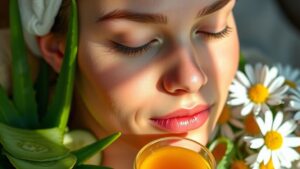 natural face redness remedies