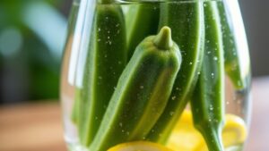 okra water health benefits