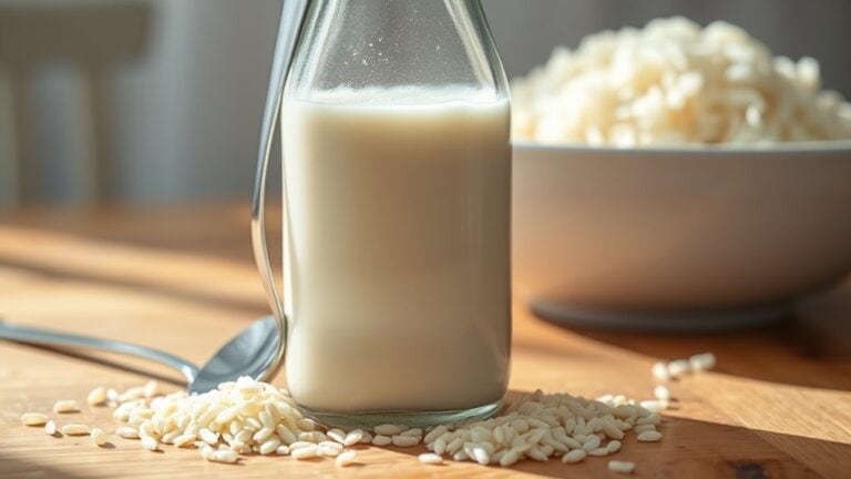 rice milk pros and cons