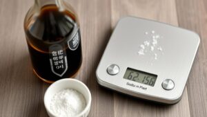 sodium content in soy sauce