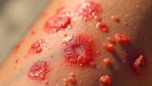 symptoms of sun poisoning