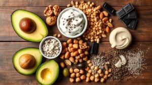 vegan foods rich in fats