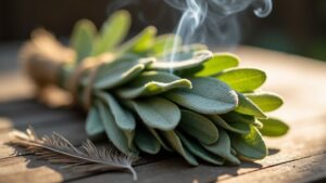 white sage burning techniques