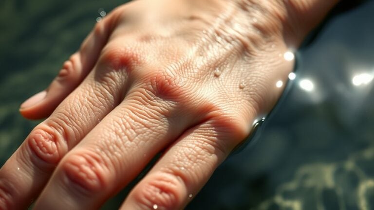 wrinkled fingers health clues