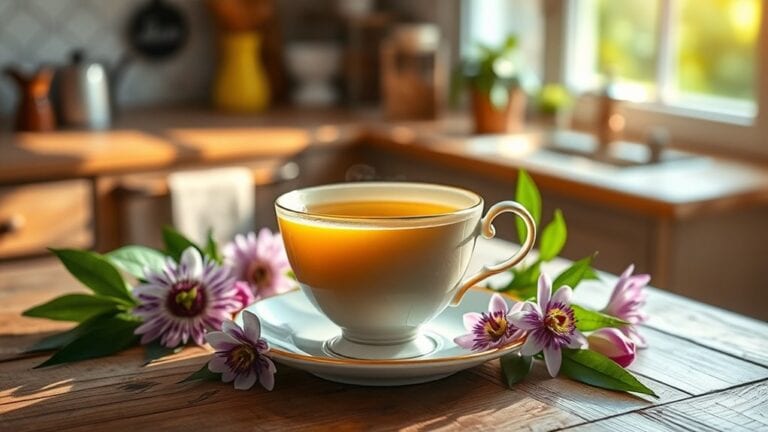 calming passionflower tea benefits