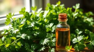 cilantro oil healing benefits