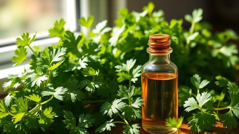 cilantro oil healing benefits