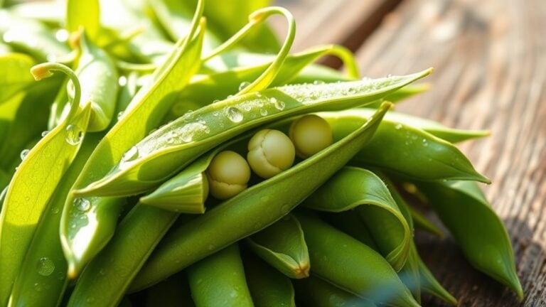 crunchy snow peas benefits