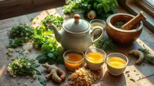 herbal tea stomach remedies