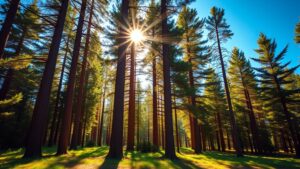 pine tree forest advantages