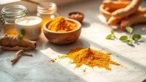 turmeric skin lightening remedies