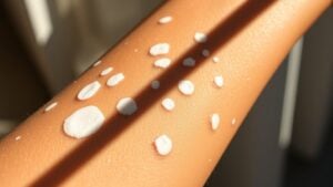 white skin spots causes